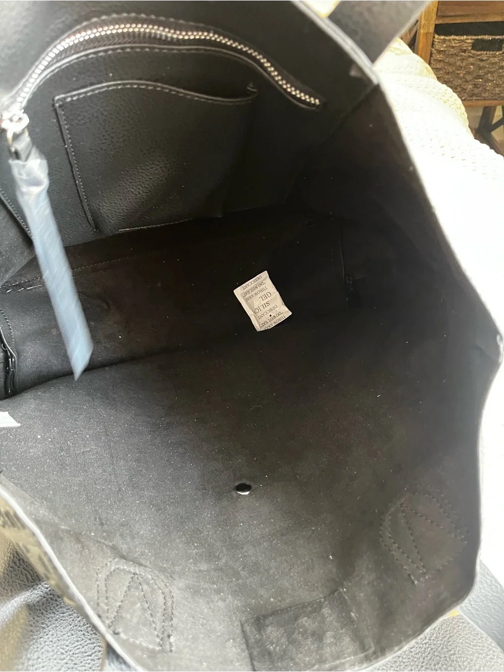 NWT Steve Madden Black Embossed Tote with Makeup bag & Coin Purse Travel Vacay